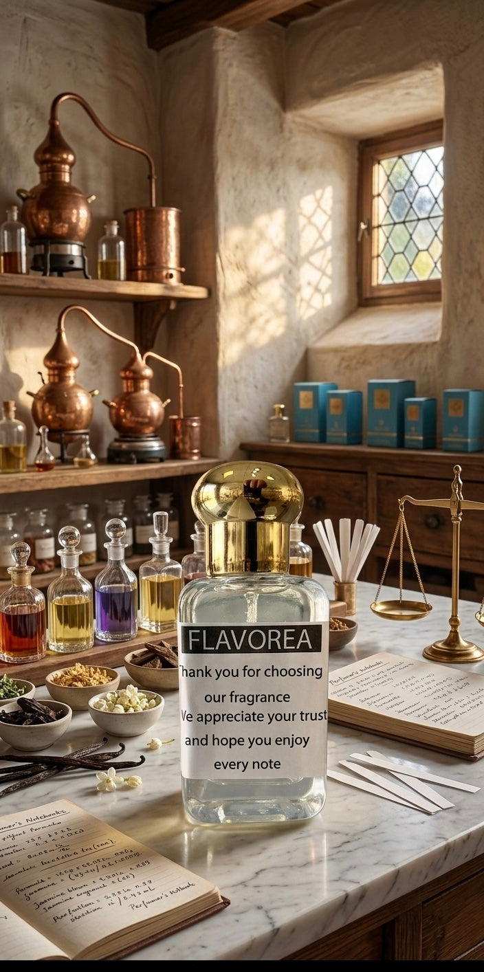 FLAVOREA – رائحة تأسر الحواس وثبات يترك بصمتك أينما ذهبت.