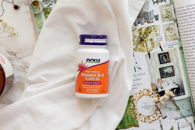 Vitamin D3, 5000IU, 120 softgels (NOW Foods)