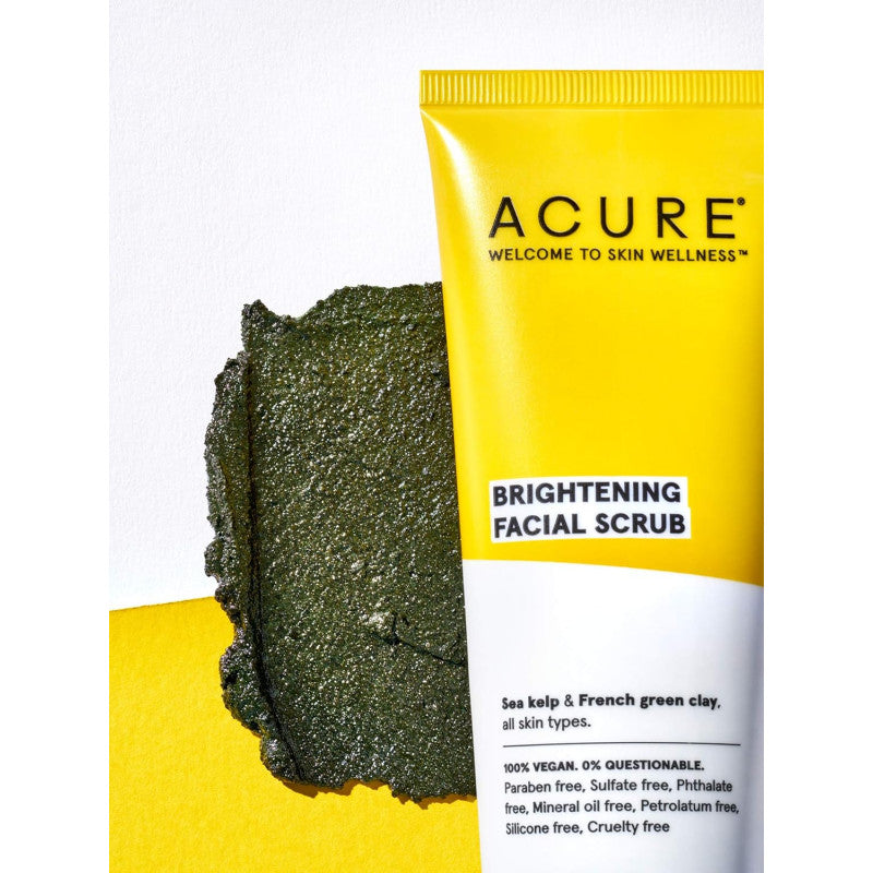 BRIGHTENING FACIAL SCRUB 118ML ACURE‏